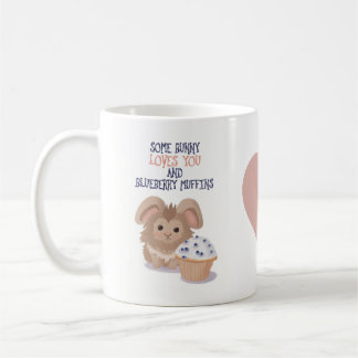 Süße Hasen-Tasse - Irgendein Hase liebt dich Kaffeetasse