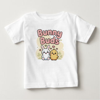 Süße Hasenknospen Ostern Kinder Baby T-shirt