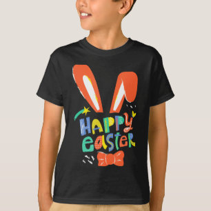 Süße Hasenohren Frohe Ostern Krawatte Stirnband Os T-Shirt