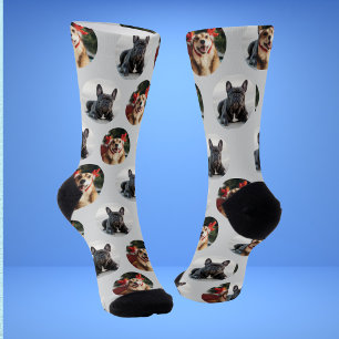Süße Haustier-2-Hunde-Foto-Socken Socken