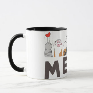 Süße Haustier-Pfoten-Liebe-Tasse Tasse
