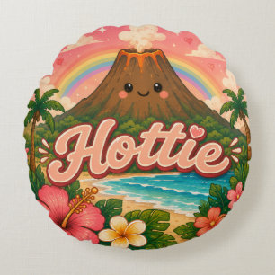 Süße Hawaii kawaii Kreis Kissen