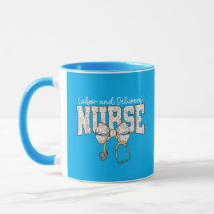 Süße Hebamme Stethoskop Kokette Tasse