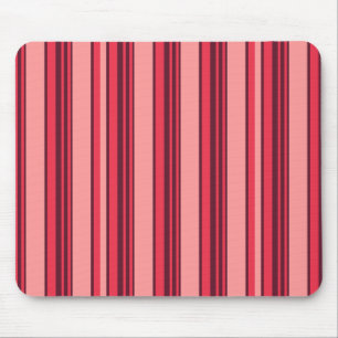 Süße heiße rosa Streifen Mousepad