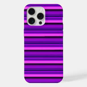 Süße heiße schwarze violette Streifen iPhone 15 Pro Max Hülle