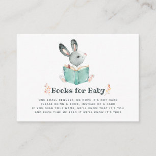 Süße Herbst - Baby Shower Buchanfrage im Herbstloo Begleitkarte