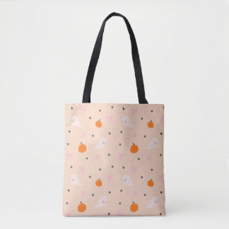 Süße Herbst-Halloween-Geister-Muster-Tasche