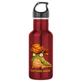 Süße Herbst-Schnecke Herbst-Stimmung Kapuzenpullov Edelstahlflasche