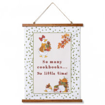 Süße Herbstgans-Kochbuch-Sammler-Tapete