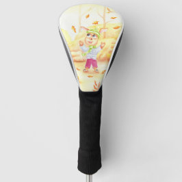 Süße Herbstwanderung im Wald Golf Headcover