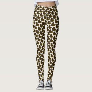 Süße Herzmuster-Leggings Valentinstag Leggings