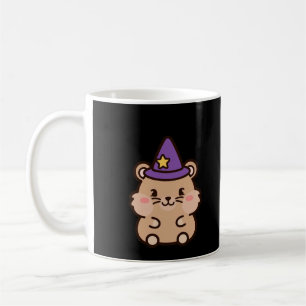 Süße Hexen-Hamster-Halloween Kaffeetasse