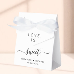 Süße Hochzeit der Liebe Geschenkschachtel