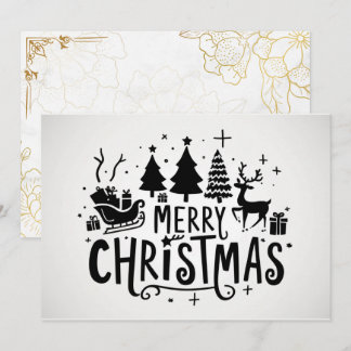Süße Holly-Beere Vintage Nicht-Photo Weihnachten