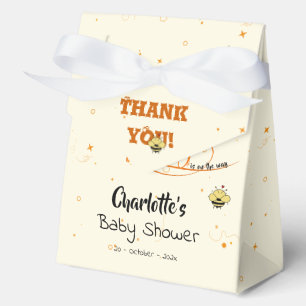 Süße Honig & Kawaii Augen Text Baby Shower Geschenkschachtel