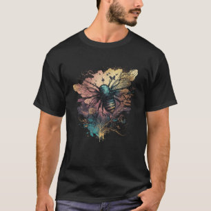 Süße Honigbiene Florale Natur, wer Gärten hat, Imk T-Shirt