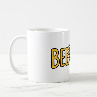 Süße Honigbiene Pun Design Kaffeetasse