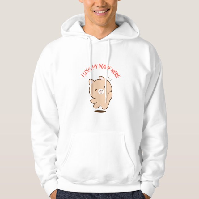 Süße Hoodie (Vorderseite)