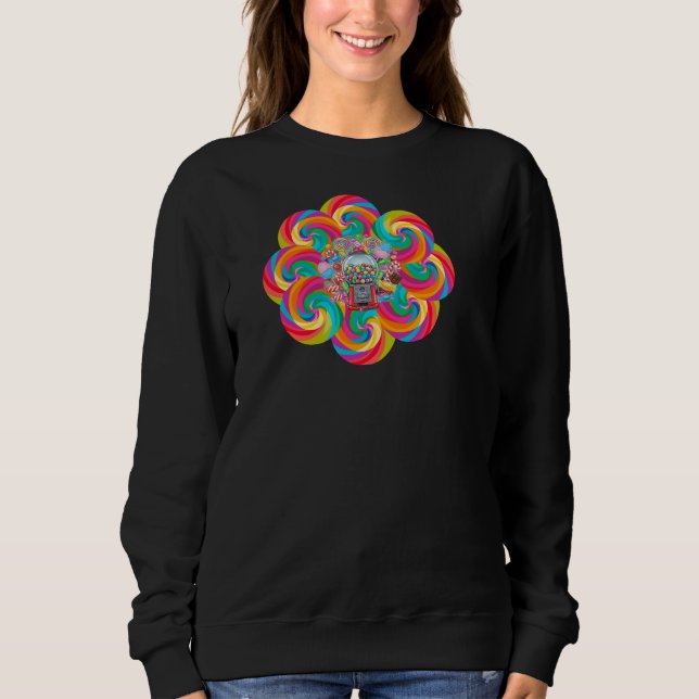 Süße Hoodie-Designs für Frauen Sweatshirt (Vorderseite)