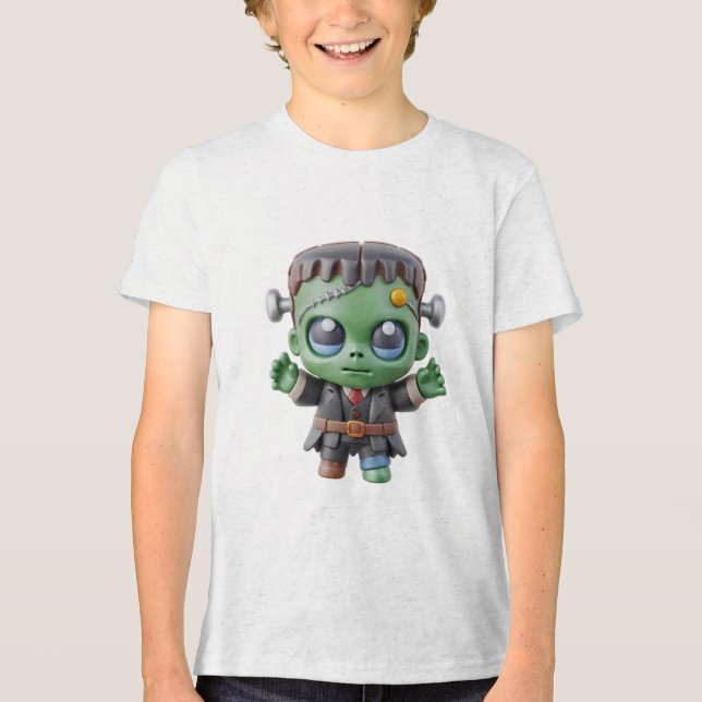 Süsse Horror Tri-Blend Shirt (Vorderseite)