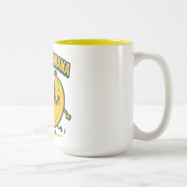 SÜSSE HUHN BANANE! ZWEIFARBIGE TASSE