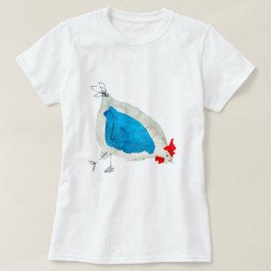 Süße Hühner Aquarell T-Shirt
