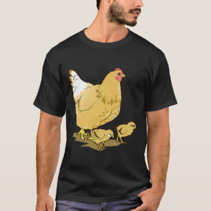 Süße Hühnerküken und Henne T-Shirt