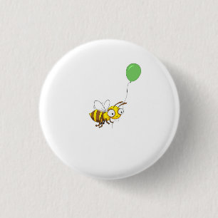 Süße Hummel-Abzeichen, Anstecknadel, Knopf mit Luf Button