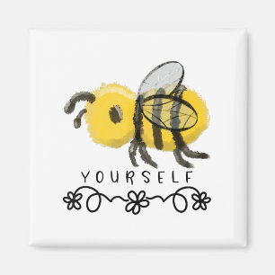 Süße Hummel Biene Selbst Magnet
