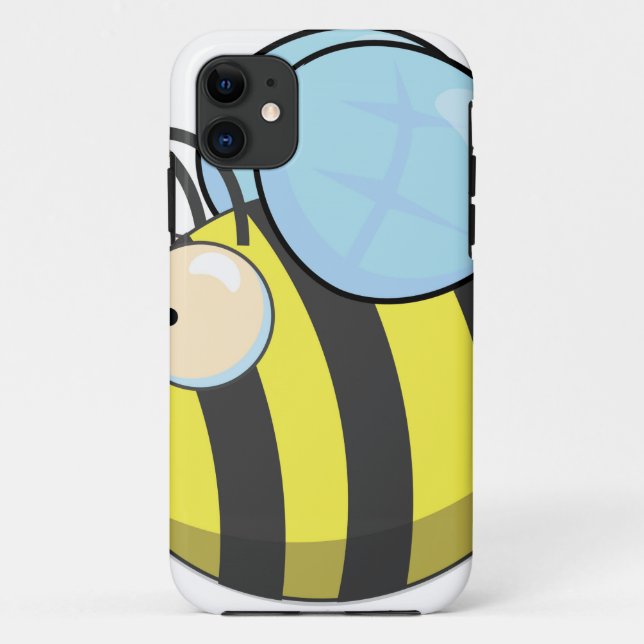Süße Hummel Case-Mate iPhone Hülle (Rückseite)