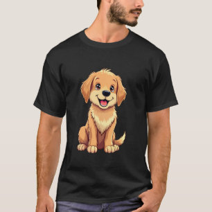 Süße Hund Kunst Hundemama Tierbesitzerin Welpenlie T-Shirt