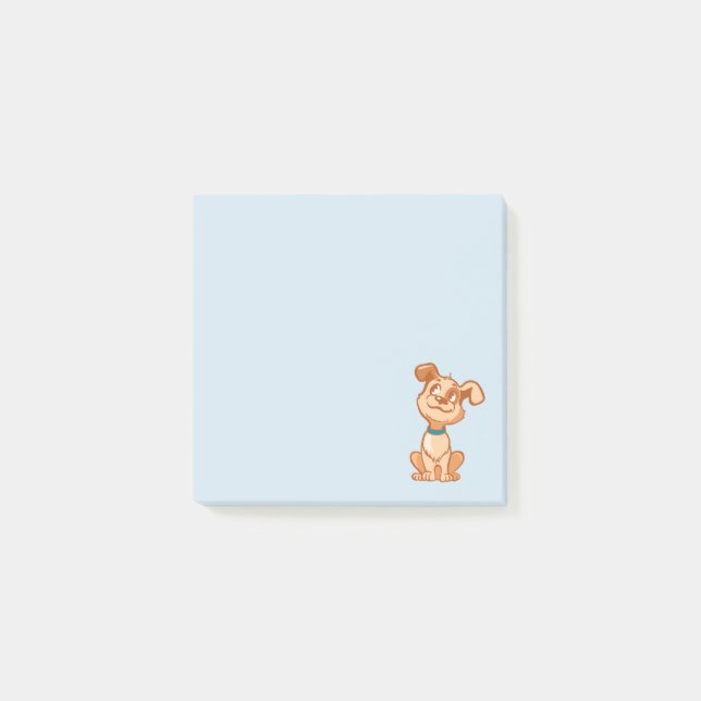 Süße Hund Post-it® Notizen (Vorderseite)