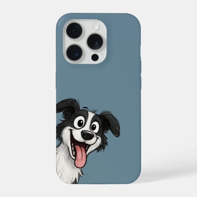 Süße Hunde-Handyhülle iPhone Hülle (Rückseite)