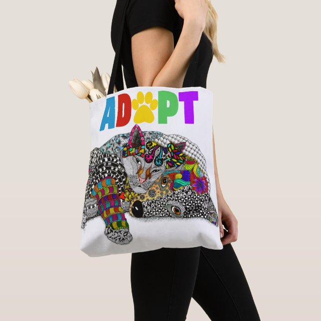 Süße Hunde- und Katzen-Pflege-Tasche (Von Nahem)