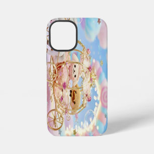 Süße Hundehochzeit Märchenkarosse iPhone 12 Mini Hülle