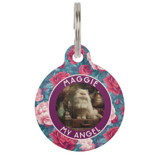 Süße Hundemutter-Geschenk-Pfingstrosen-Blume Haustiermarke