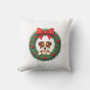 Süße Hundenase Weihnachtsgirlande Weihnachten Hund Kissen