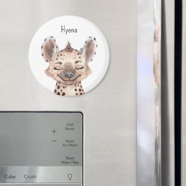 Süße Hyäne Tier Magnet (In Situ (Kühlschrank))
