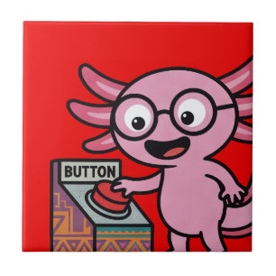 Süße ich Axolotl Fragen aztekisch Oh Nein roter Kn Fliese