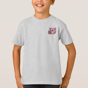 Süße ich Axolotl Fragen aztekisch Oh Nein roter Kn T-Shirt