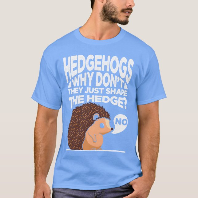 Süße Igel Geschenk T-Shirt (Vorderseite)