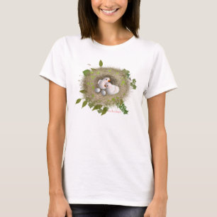 Süße Illustration feine Jersey-Langarm-T-Shirt T-Shirt