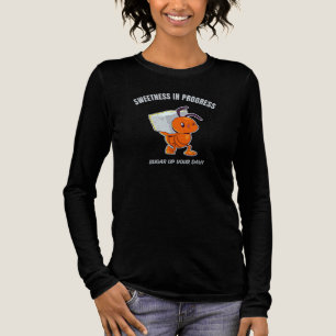 Süße im Fortschritt - Süße Ameise trägt Zucker Tri-Blend Shirt