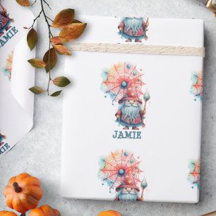 Süße individuelle Zauberer-Trick-or-Treat-Hallowee Geschenkpapier