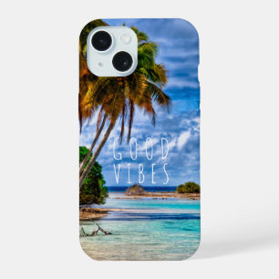 Süße inspirierende hawaiianische Strand-Sommer-Lan iPhone 15 Hülle