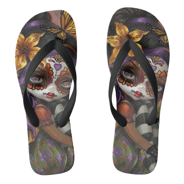 "Süße Isabella" Flip Flops (Fußbett)