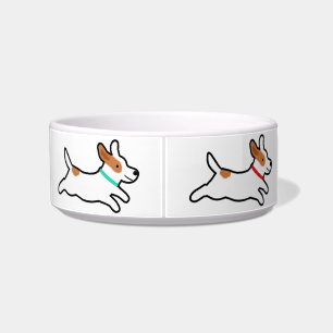 Süße Jack Russell Terrier - Lustige Hundeschüssel Napf