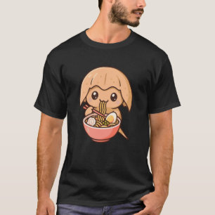 Süße japanische Pfeilschwanzkrebse essen Ramen Kaw T-Shirt