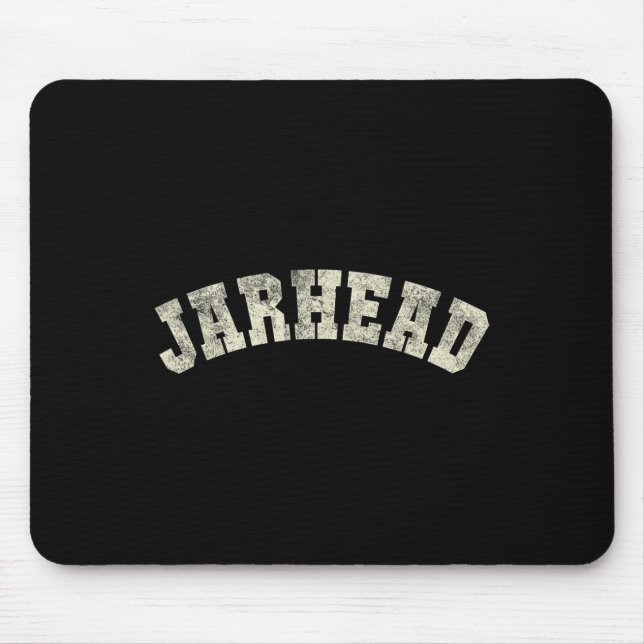 Süße Jarhead-Universitäts-Militär-Camp-Grunt I ess Mousepad (Vorne)
