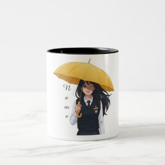 Süße K-Drama-Zitat-Tasse - Benutzerdefinierter Nam Zweifarbige Tasse